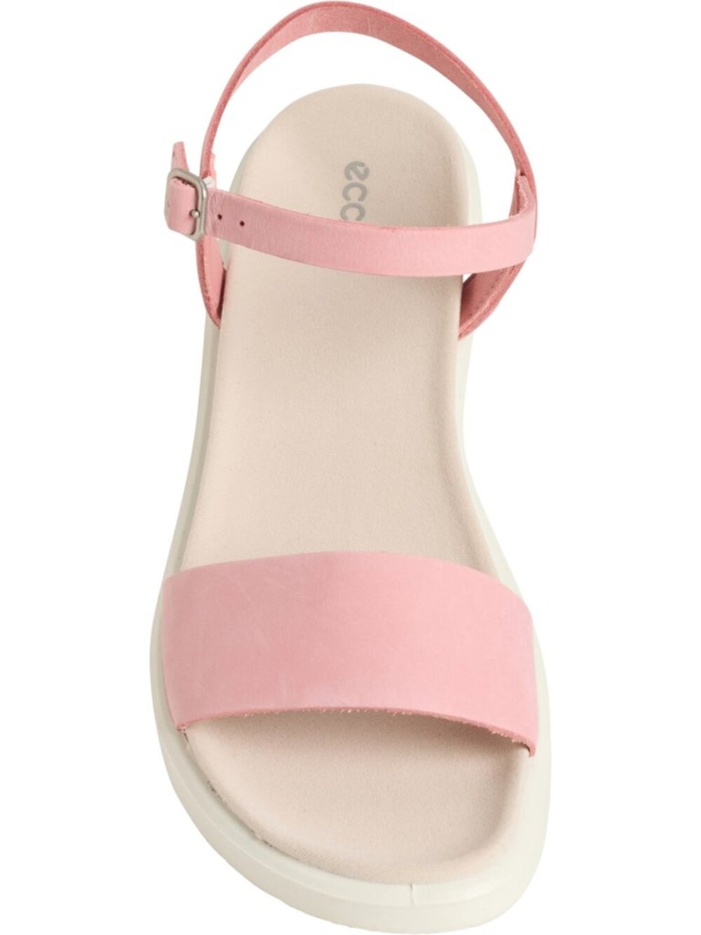 ECCO EUR 37 US 6-6.5 Flowt Leather Women's Sandals Adjustable Strap Old Rose